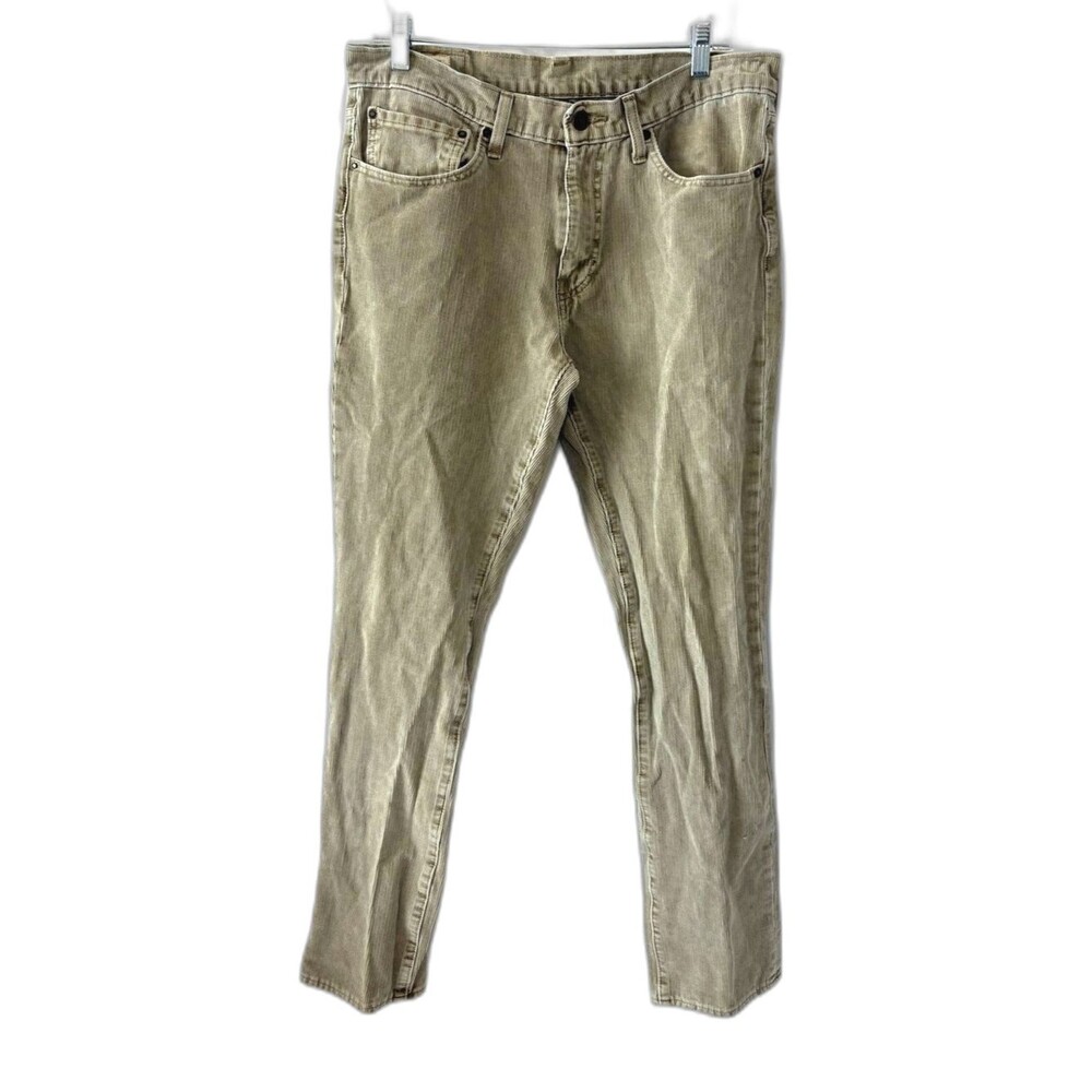 Levi's Premium Tan Corduroy Pants W34 L32